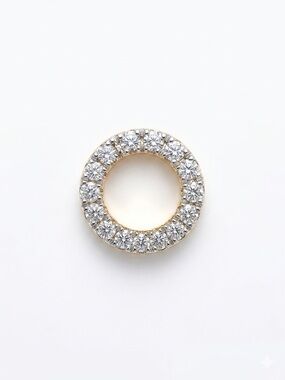 Mejuri Single Diamond Halo Stud